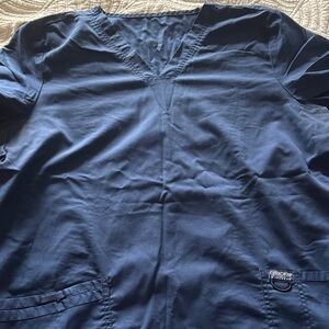 Cherokee women’s Navy V-Neck Scrub Top